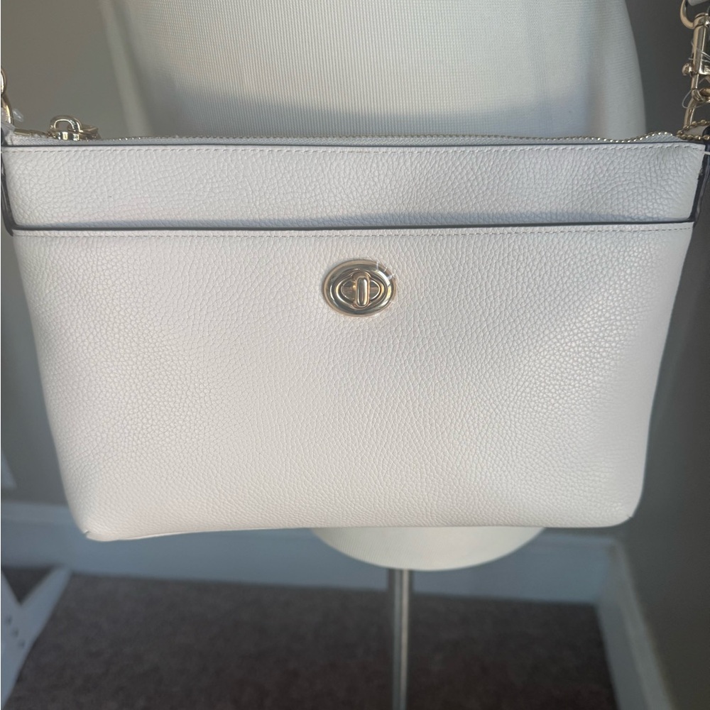 COACH Polished Pebble Polly Crossbody - Picture 4 of 10